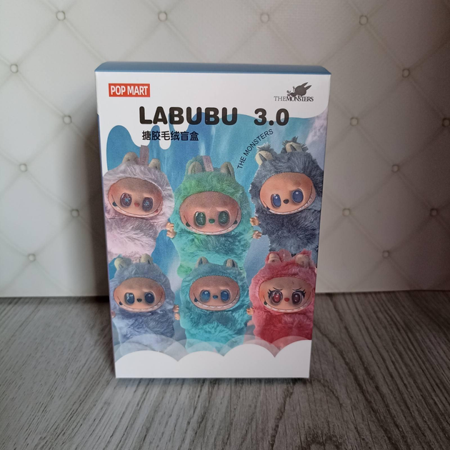 Плюшевая игрушка сюрприз Монстр Лабубу LABUBU 3.0 Big into