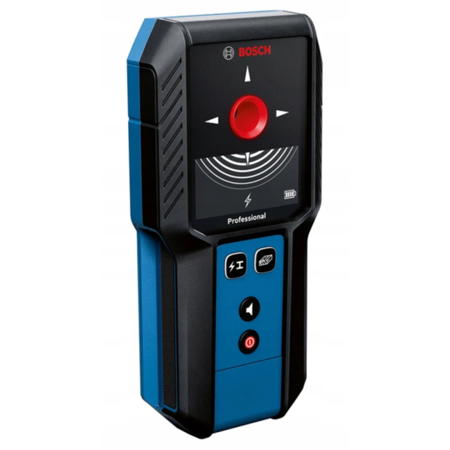Детектор прихованої проводки металу (металодетектор) Bosch GMS 120-27 : 120мм глибина пошуку (0601081700) - Фото 2 Детектор прихованої проводки металу (металодетектор) Bosch GMS 120-27 : 120мм глибина пошуку (0601081700) - зображення 2