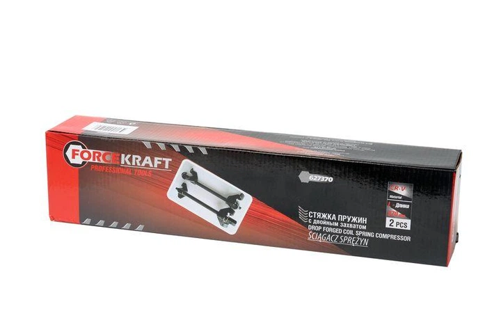 Стяжка пружин механічна 370мм FORCEKRAFT FK-627370(623370) - зображення 2