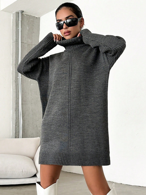 Сукня жіноча SHEIN GD-00156615 S Темно-сіра від Rozetka на платформі USKIDKA Акція на Сукня жіноча SHEIN GD-00156615 S Темно-сіра від Rozetka