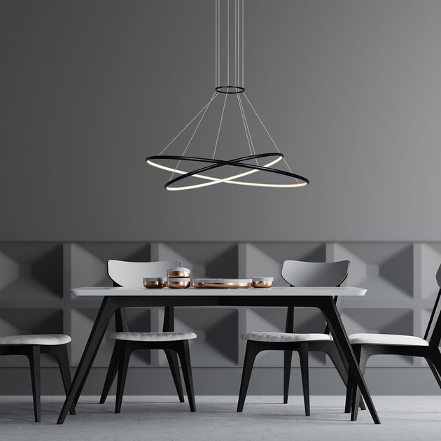 Lampa wisząca Light Prestige Halifax LP-940/2P BK CCT - obraz 5