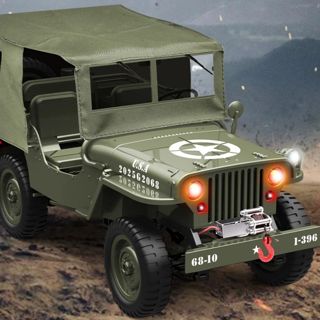 Машинка на радіокеруванні JJRC C8815 Jeep Willys – фото, отзывы