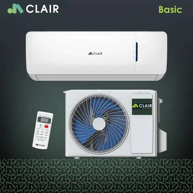 Кондиционер CLAIR BASIC-24A-R410-IU/BASIC-24A-R410-OU - изображение 2