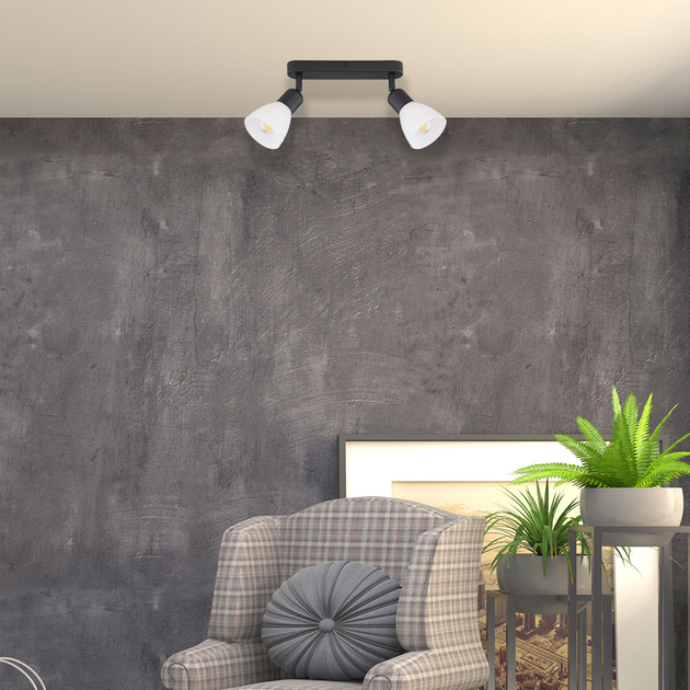 Reflektor punktowy Light Prestige Malta LP-877/2W BK - obraz 2
