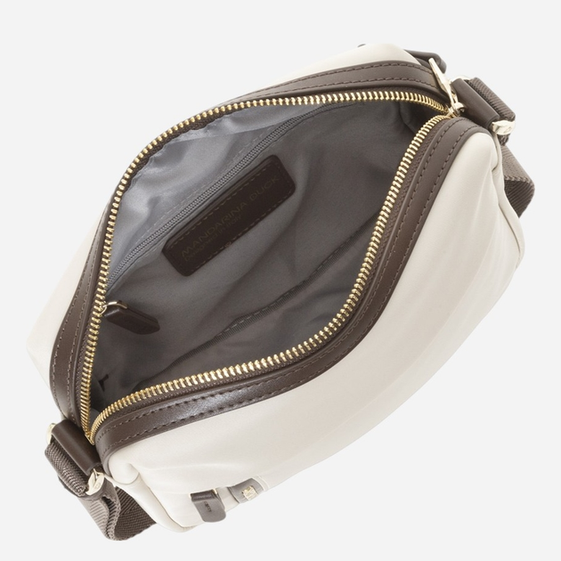 Torebka crossbody damska materiałowa Mandarina Duck Hunter P10VCT34-09E Biała - obraz 4