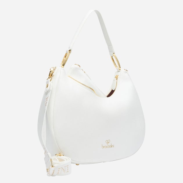 Torebka shopper damska mała Braccialini Amy B18144-YY-001 Biała - obraz 4