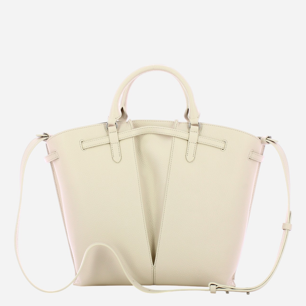Torebka shopper damska skórzana Coccinelle Flores E1SPF180101-H14 Biała - obraz 2