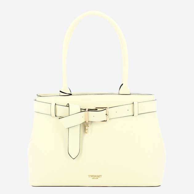 Torebka shopper damska mała Twinset Voyage 251TB7291-00059 Biała - obraz 4