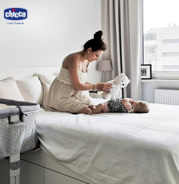 Нічник проектор Chicco First Dreams Ведмедик Бежевий (8058664106349) - зображення 10