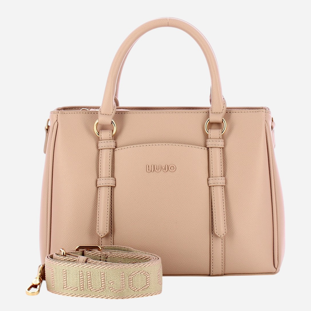 Torebka shopper damska mała Liu Jo AF4154E0087-90077 Jasnoróżowa - obraz 1