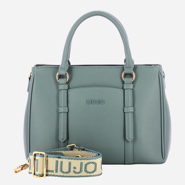 Torebka shopper damska mała Liu Jo AF4154E0087-X0581 Turkusowa - obraz 1