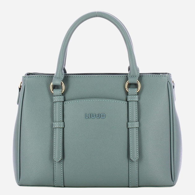 Torebka shopper damska mała Liu Jo AF4154E0087-X0581 Turkusowa - obraz 4