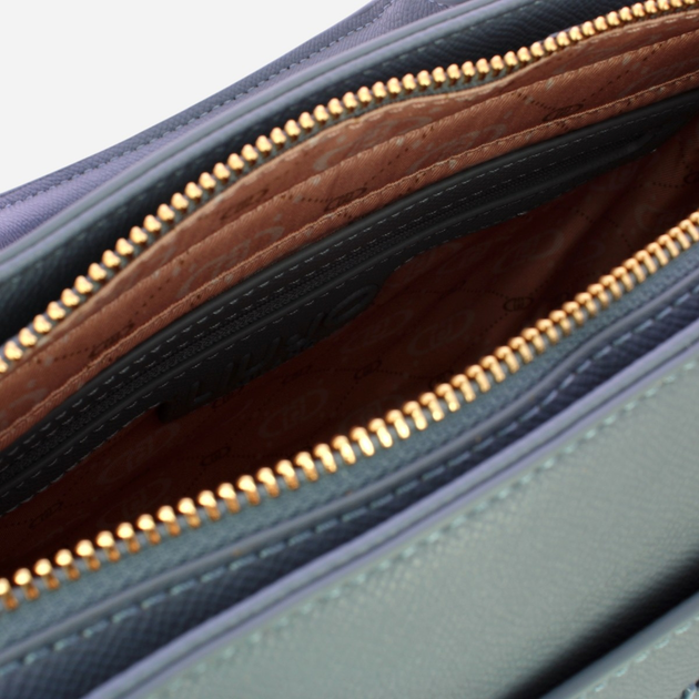 Torebka shopper damska mała Liu Jo AF4154E0087-X0581 Turkusowa - obraz 5