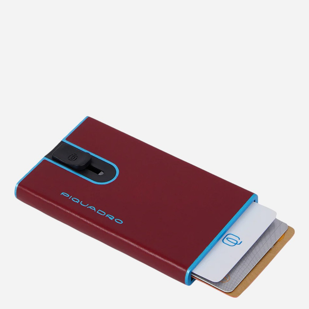 Картхолдер чоловічий Piquadro PP4825B2BLR/R Червоний (800070339310) - зображення 3