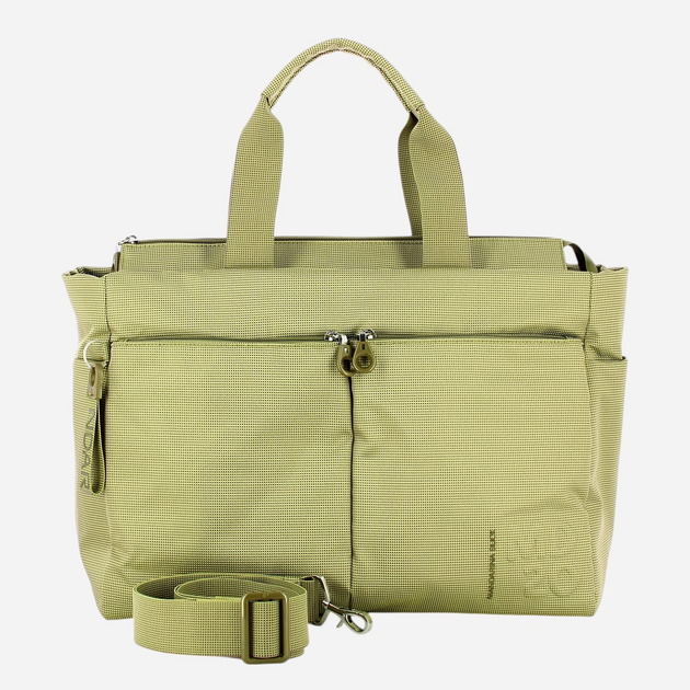 Дорожня сумка жіноча Mandarina Duck P10QMB02-A26 Зелена (800070343490) - зображення 4