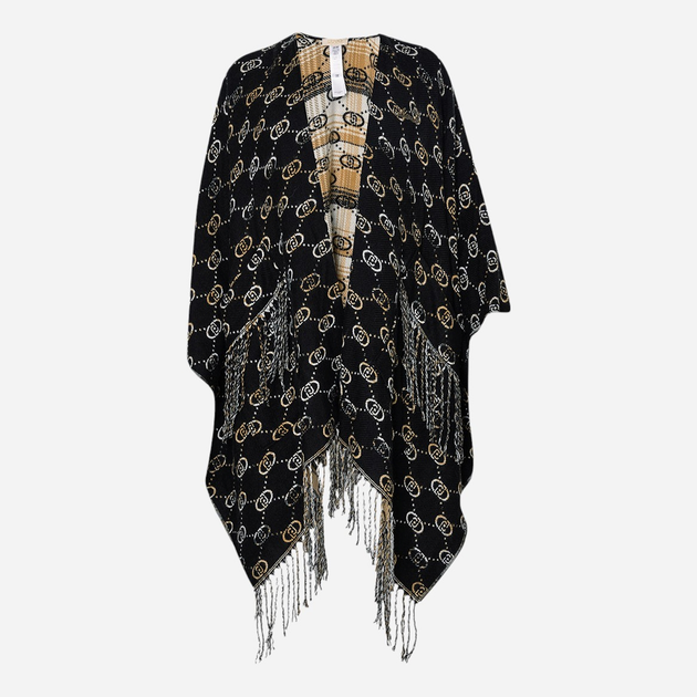 Peleryna damska Liu Jo 2F4014T0300-22222 One Size Czarna - obraz 3
