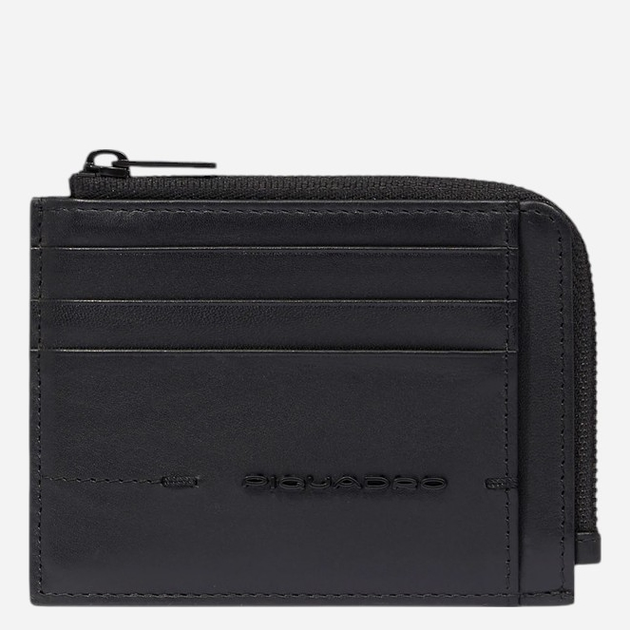 Etui na karty męskie skórzane Piquadro PP4822W135R/N Czarne - obraz 1