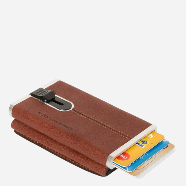 Картхолдер чоловічий Piquadro PP4891B3R/CU Коричневий (800070076412) - зображення 3