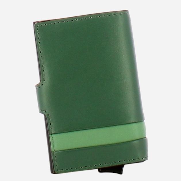 Etui na karty męskie RFID Piquadro PP5649S133R/VE Zielone - obraz 2