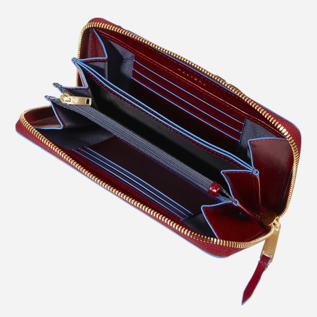 Portfel damski skórzany Piquadro PD3229B2R/R Czerwony - obraz 4
