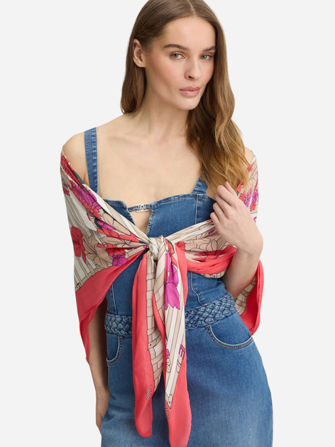 Chusta damska Liu Jo 2A5037T0300-71647 Czerwona - obraz 2