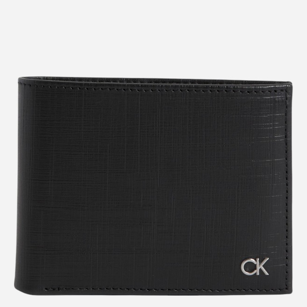 Portfel męski skórzany Calvin Klein K50K510878-BAX Czarny - obraz 1