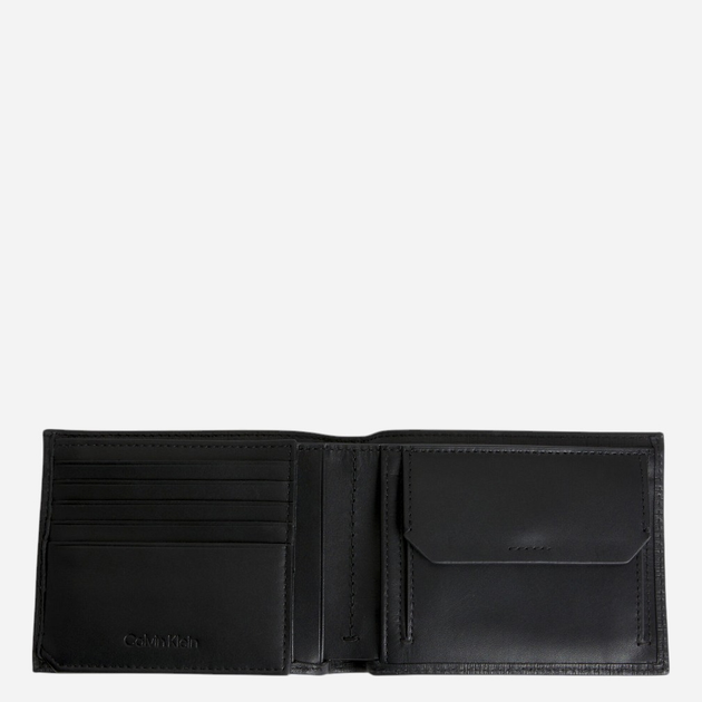 Portfel męski skórzany Calvin Klein K50K510878-BAX Czarny - obraz 3