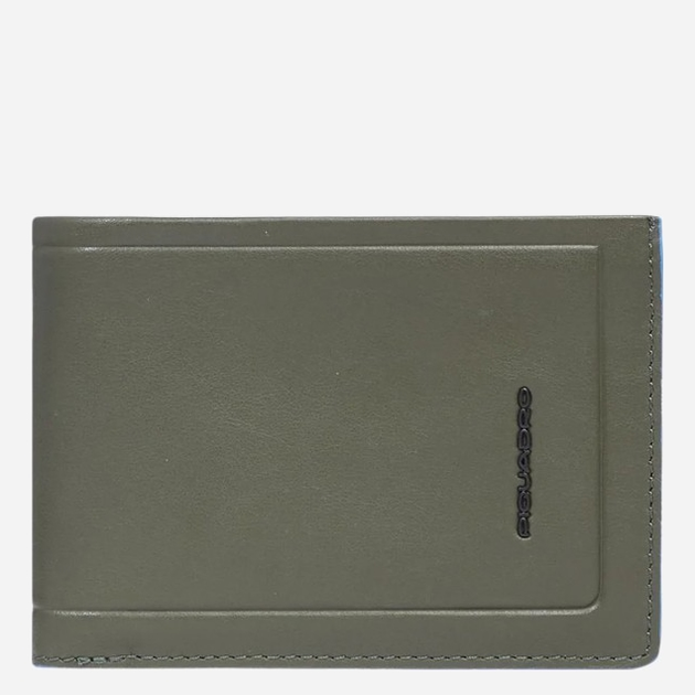 Portfel męski skórzany Piquadro PU1392S138R/VE Oliwkowy - obraz 1