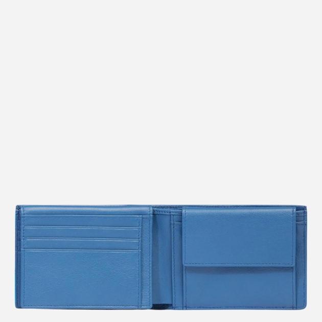 Portfel męski skórzany Piquadro PU1392S138R/AV Błękitny - obraz 3