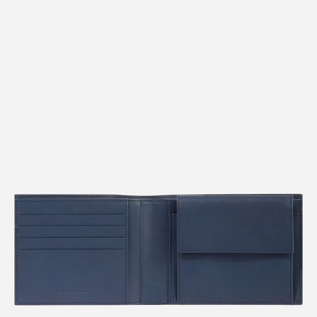 Portfel męski skórzany Piquadro PU257S133R/BLU Niebieski - obraz 3