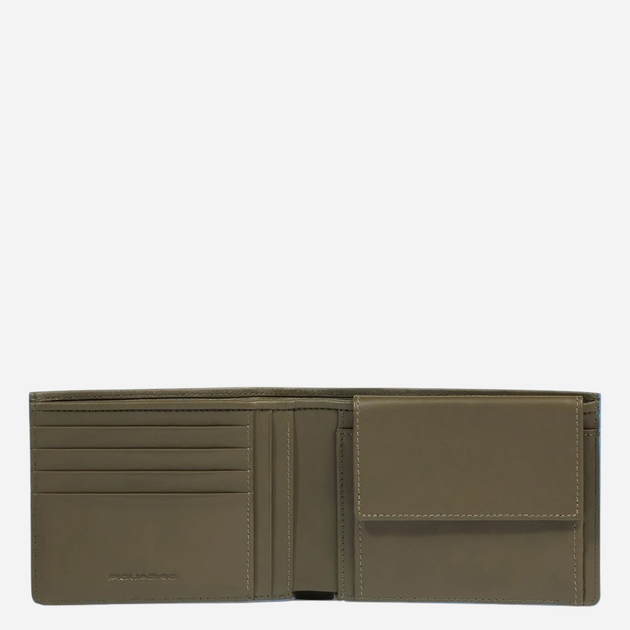 Portfel męski skórzany Piquadro PU257S138R/VE Oliwkowy - obraz 3