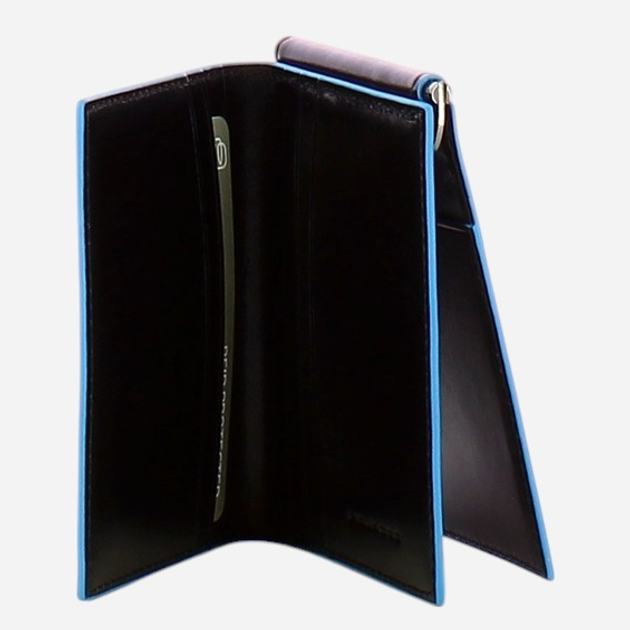 Portfel męski skórzany Piquadro PU3890B2R/N Czarny - obraz 3