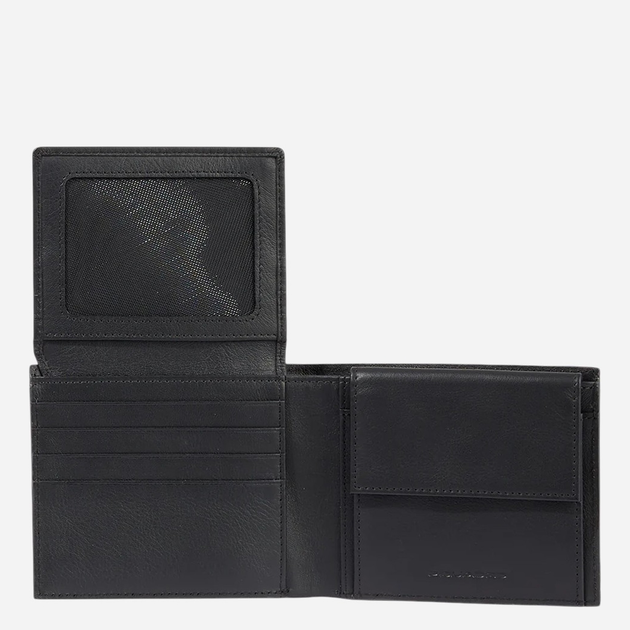 Портмоне чоловіче шкіряне для карток Piquadro PU4518S133R/N Чорне (800070342439) - зображення 4