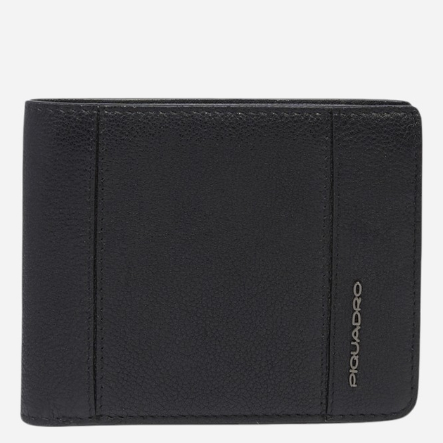 Portfel męski skórzany Piquadro PU4518S134R/N Czarny - obraz 1