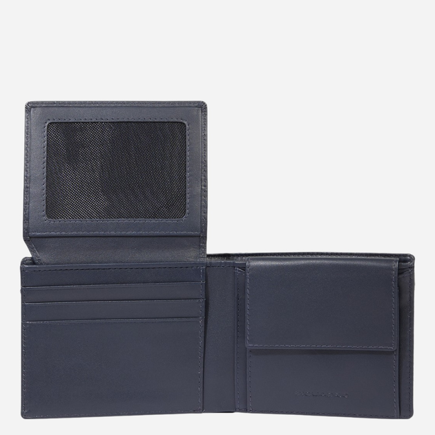 Портмоне чоловіче тканинне для карток Piquadro PU4518S136R/BLU Синє (800070334683) - зображення 4