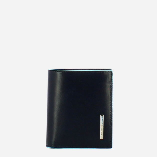 Portfel męski skórzany Piquadro PU5964B2R/BLU2 Granatowy - obraz 1