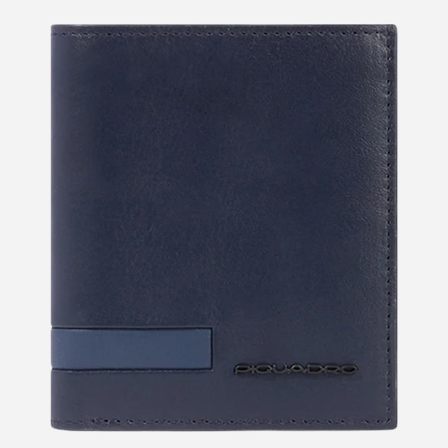 Портмоне чоловіче шкіряне для карток Piquadro PU5964S133R/BLU Синє (800070320553) - зображення 1