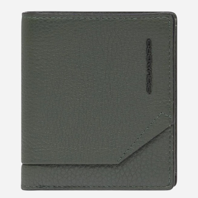 Portfel męski skórzany Piquadro PU5964S135R/VE Ciemnozielony - obraz 1