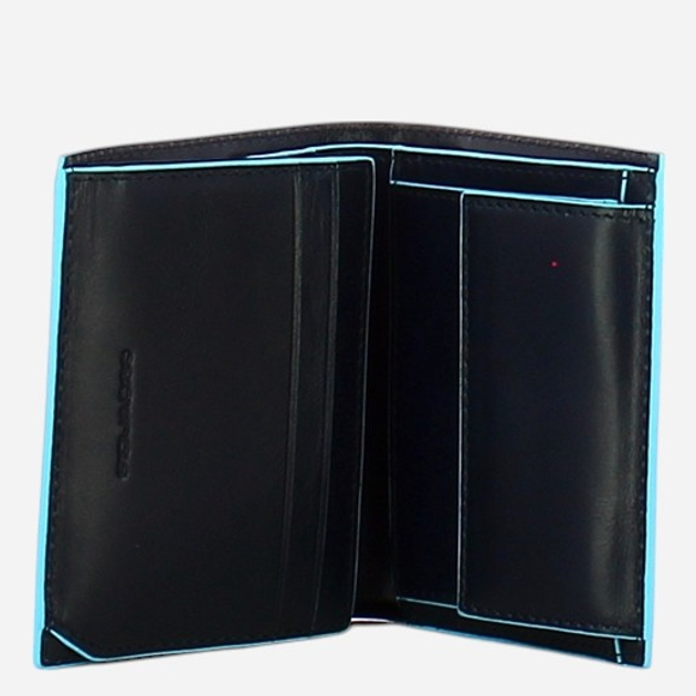 Portfel męski skórzany Piquadro PU5964B2R/BLU2 Granatowy - obraz 3