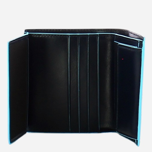 Portfel męski skórzany Piquadro PU5964B2R/BLU2 Granatowy - obraz 4