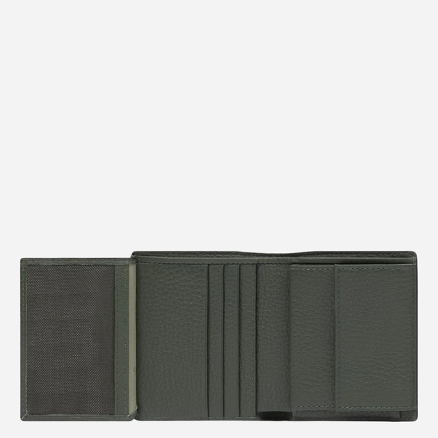 Portfel męski skórzany Piquadro PU5964S135R/VE Ciemnozielony - obraz 3
