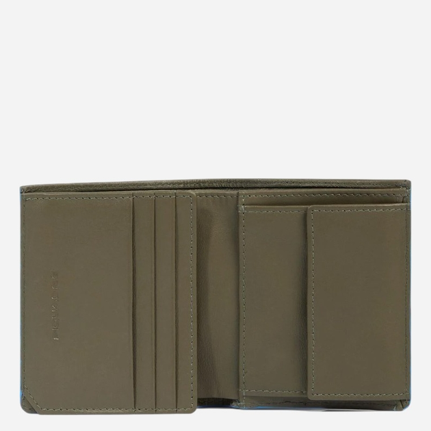 Portfel męski skórzany Piquadro PU5964S138R/VE Oliwkowy - obraz 3