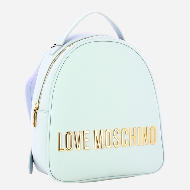 Plecak damski mały Love Moschino JC4197PP1MKD0712 Błękitny - obraz 3