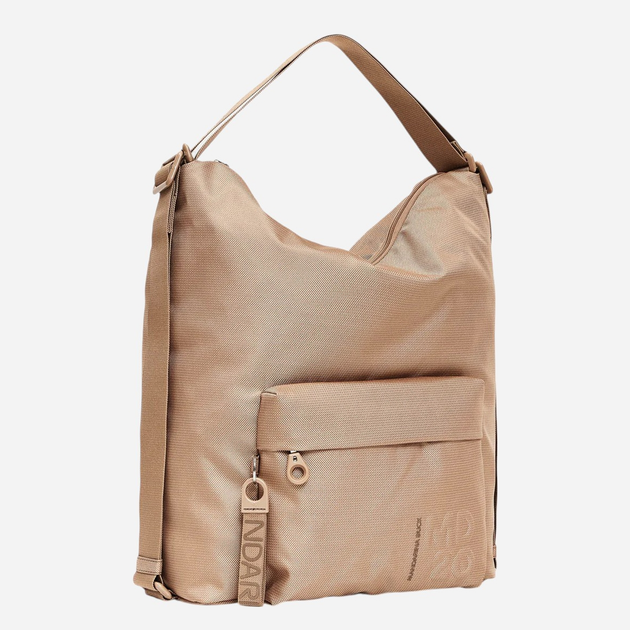 Plecak damski A4 Mandarina Duck P10QMT09-A28 Beżowy - obraz 3
