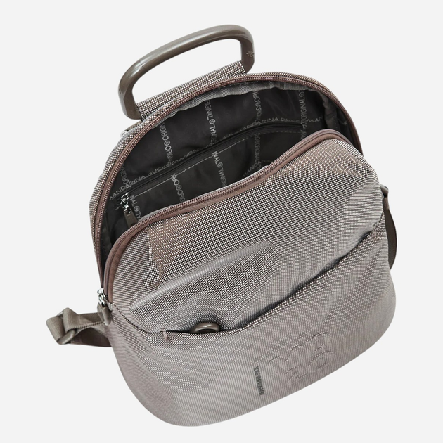 Plecak damski mały Mandarina Duck P10QMT49-09K Ciemnobeżowy - obraz 4