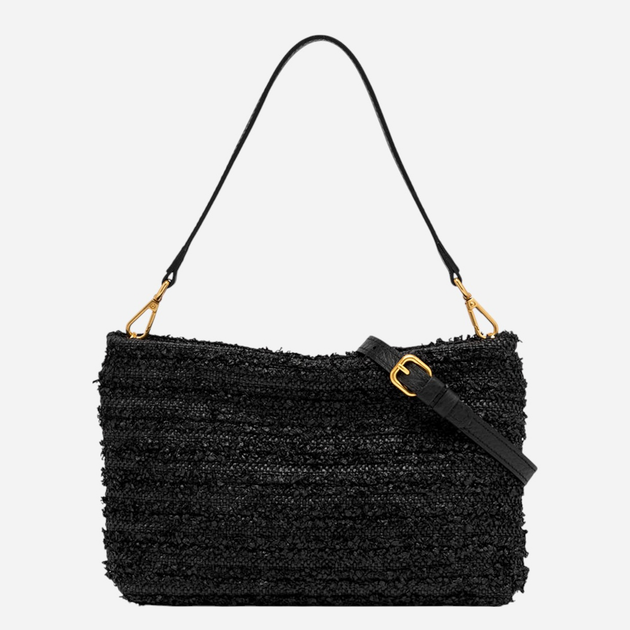 Torebka damska mała Gianni Chiarini Brenda BS-10915-FROU-001 Czarna - obraz 1