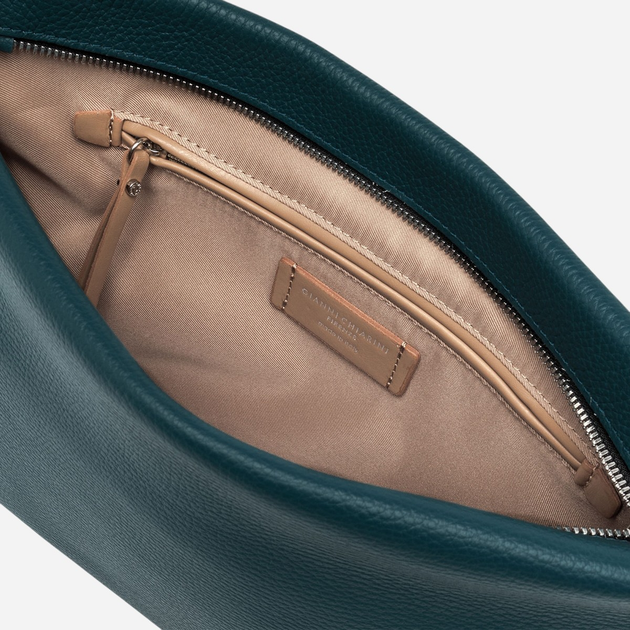 Torba damska skórzana Gianni Chiarini Brenda BS-8266-GRN-13627 Zielona - obraz 4