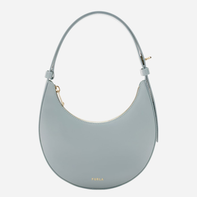 Сумка жіноча з натуральної шкіри маленька Furla Delizia WE00649AX0733550001007 Синя (800070334436) - зображення 1
