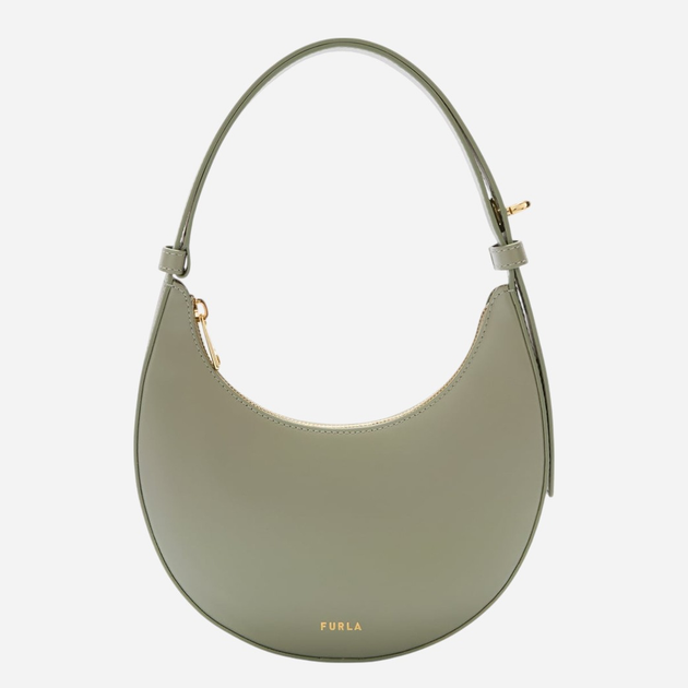 Torebka damska skórzana Furla Delizia WE00649AX0733AG7001007 Ciemnozielona - obraz 1