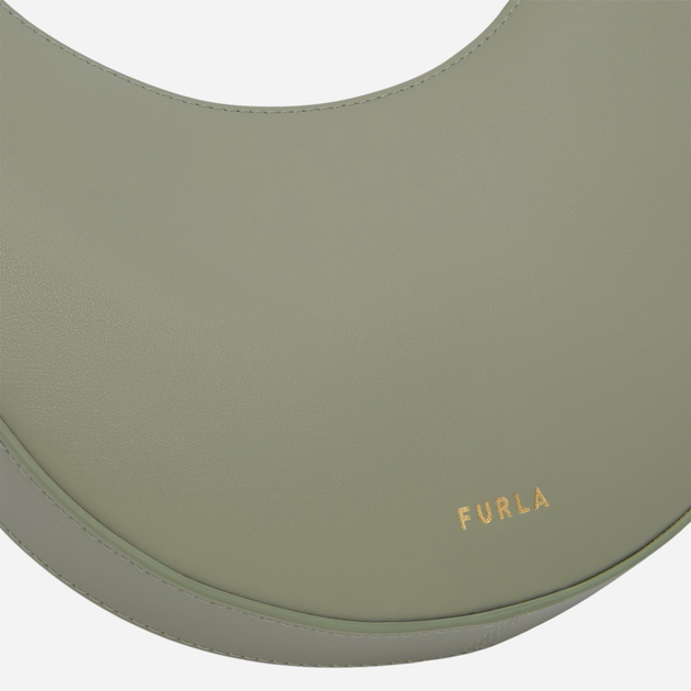 Torebka damska skórzana Furla Delizia WE00649AX0733AG7001007 Ciemnozielona - obraz 6